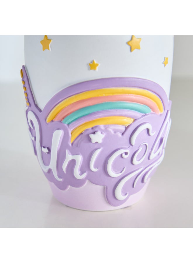 Home Box Unicorn Resin Brush Stand - For Kids - Image 3